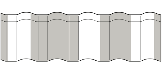 Metal Tile Diagram